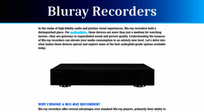 bluray-recorders.co.uk