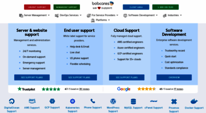 bobcares.com - outsourced support, web hosting support, server management service