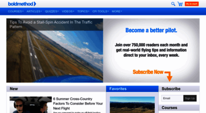 boldmethod.com - online flight training courses and cfi tools  boldmethod