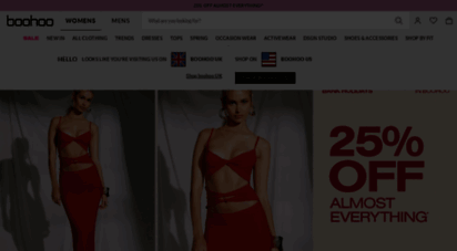 boohoo.com - boohoo  womens & mens clothes  shop online fashion