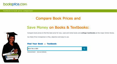 booksprice.com - booksprice - book price comparison - compare book & textbook prices