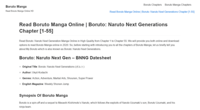 borutomovieuk.com - read boruto manga online  boruto: naruto next generations chapter 1-50