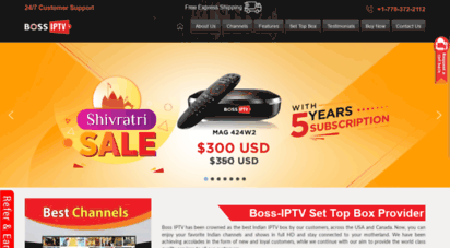 bossiptv.xyz - boss iptv : hd desi indian channels, android smart tv box providers
