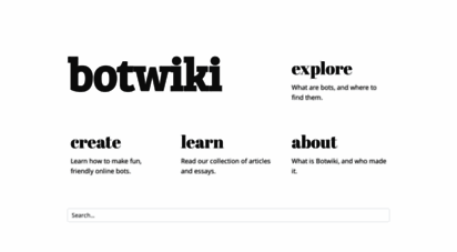 botwiki.org