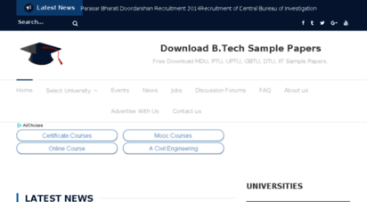 btechsamplepapers.in