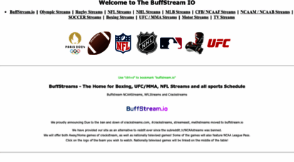 - Watch Live NBA, MMA, NHL, UFC, Boxing, NFL, MLB Streams  Free Sports in HD, Buffstream Reddit