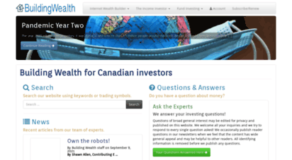 buildingwealth.ca - buildingwealth &171 expert investments