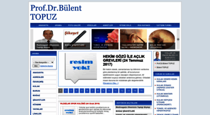 bulenttopuz.com - prof.dr.bülent topuz - kbb bilgilendirme portalý - anasayfa