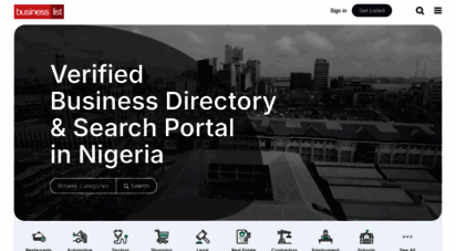 similar web sites like businesslist.com.ng