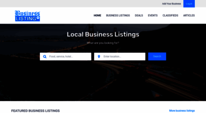 businesslistingplus.com - local business listings, deals, events, classifieds, and business articles  business listing plus