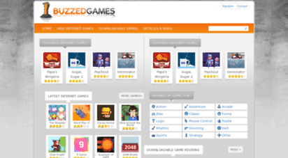 buzzedgames.com - internet games - online games & game downloads