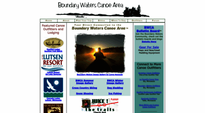 bwcaw.com - bwca - boundary waters canoe area wilderness