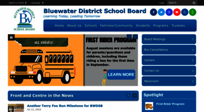 bwdsb.on.ca - welcome to bluewater!