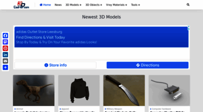cadnav.com - free 3d models, cad models and textures download