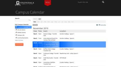 calendar.sunyocc.edu