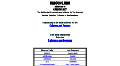 similar web sites like calguns.org