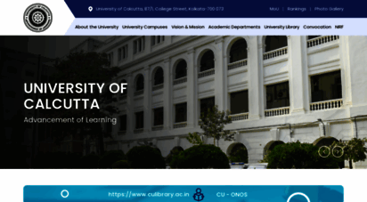 caluniv.ac.in