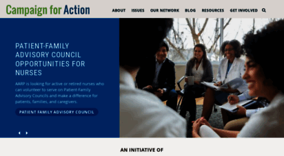campaignforaction.org - future of nursing: campaign for action homepage  campaign for action