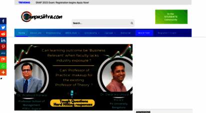 campusutra.com - iim mba admissions, cat/ xat exam & iit engineering placement report 2020