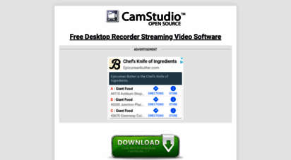 camstudio.org - camstudio - free screen recording software