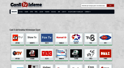 canlitvizleme.net - canlı tv izle kesintisiz hd televizyon seyret
