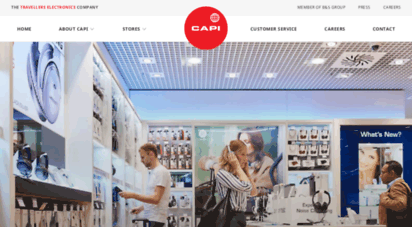 capi.com - royal capi-lux  leading airport retailer in electronics