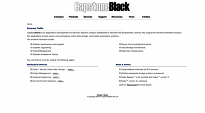 capstoneblack.com