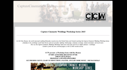 capturecinematicweddings.com