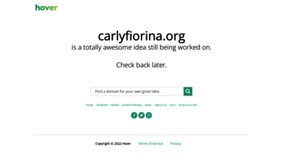 carlyfiorina.org