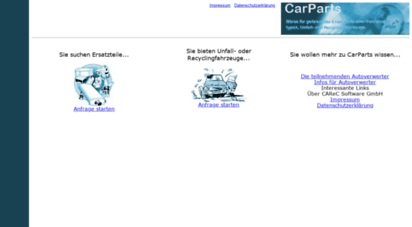 similar web sites like carparts.de