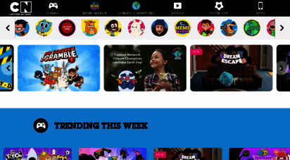 cartoonnetwork.co.uk - cartoon network  free online games, downloads, competitions & videos for kids