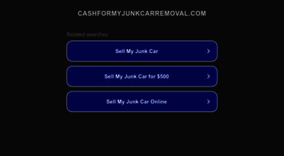 cashformyjunkcarremoval.com