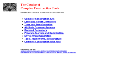 catalog.compilertools.net