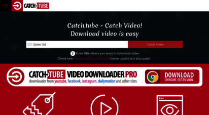 catch.tube - free online video downloader. catch video from any site