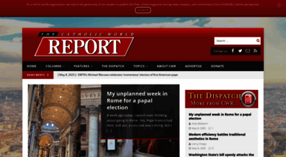 catholicworldreport.com - catholic world report - global church news and views