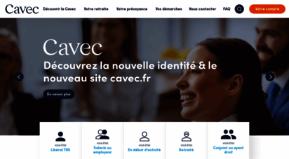 cavec.fr - accueil  cavec  caisse d´assurance vieillesse des experts-comptables et des commissaires aux comptes
