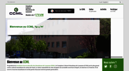 ccmgl.ch - complexe culturel musulman de lausanne ccml