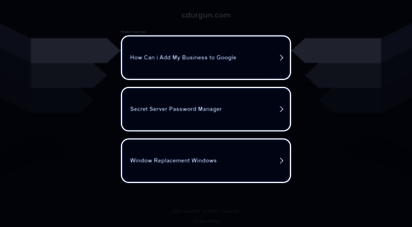 cdurgun.com