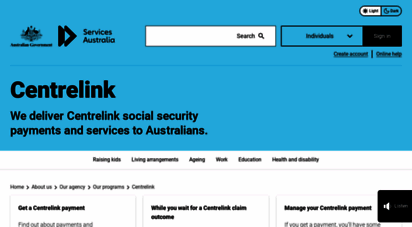 centrelink.gov.au - 
