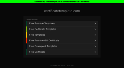 certificatetemplate.com