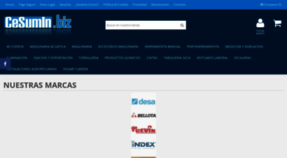 cesumin.biz - cesumin suministros industriales online - cesumin.biz