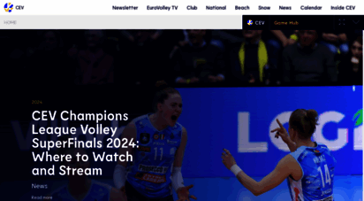 cev.eu - cev - confédération européenne de volleyball