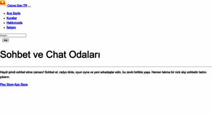 cezve.gen.tr - chat sohbet odaları kaliteli mobil sohbet siteleri