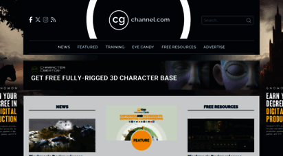 cgchannel.com - cg channel - news, videos, training and community for entertainment artists