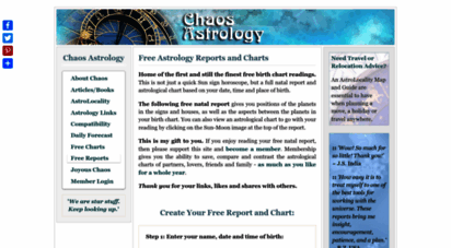 chaosastrology.net - chaos astrology: finding the elegance within chaos. an exploration into the interconnected nature of the universe.