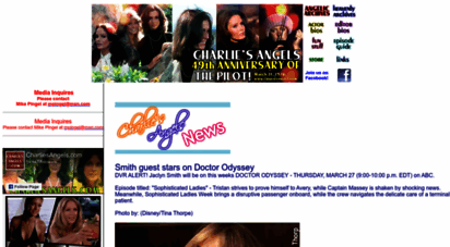 charliesangels.com - charliesangels.com - 1 charlie´s angels fan site  angelic news