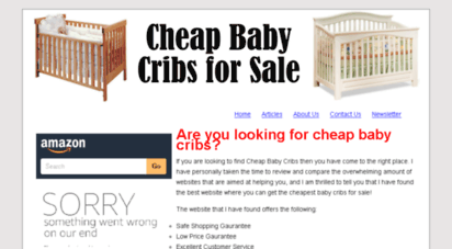 cheapbabycribsforsale.com