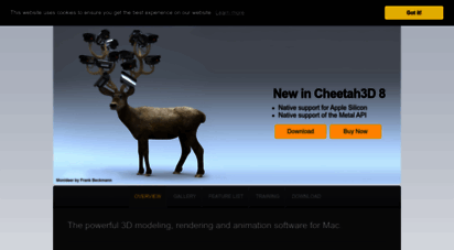 cheetah3d.com - cheetah3d - 3d modeling and animation software for mac