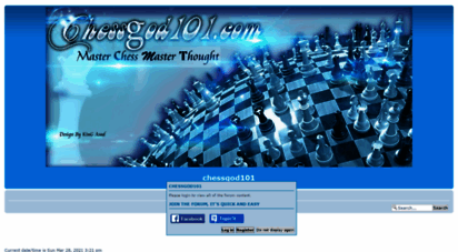 chessgod101.com - chessgod101: chess forum