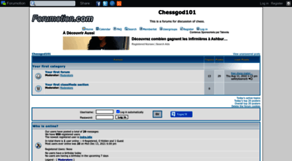 similar web sites like chessgod101.forumotion.net